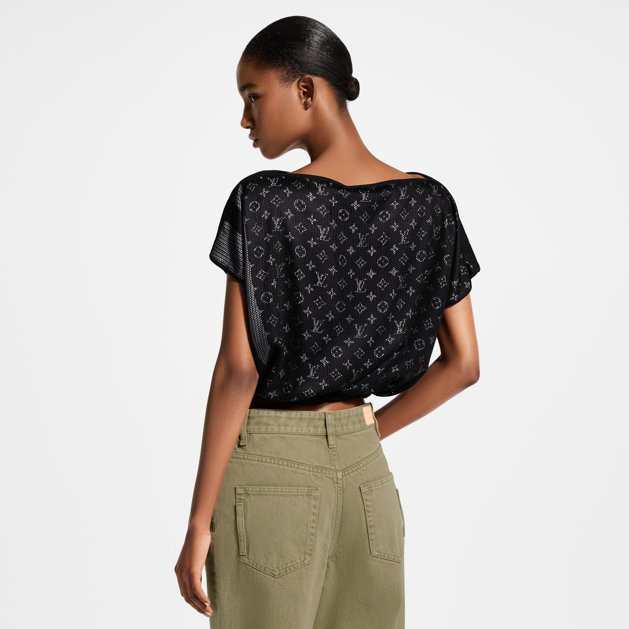 Monogram Lined Mesh Top - Women - Ready-to-Wear | LOUIS VUITTON ®